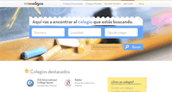 Desktop Screenshot of infocolegio.com